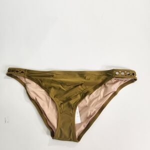J Crew Women's Hipster Bikini  Size XL   Swimwear Cypress Olive NWT 01